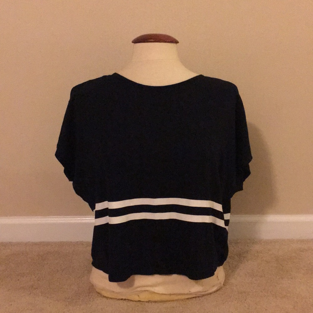 Navy Blue Top